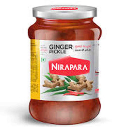Nirapara Ginger Pickle, 400 Grams