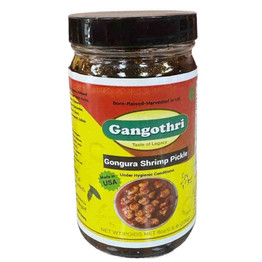 Gangothri Gongura Shrimp Pickle, 8 Oz