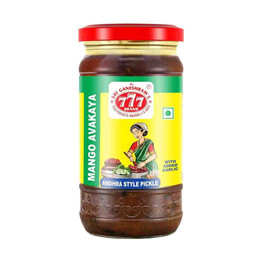 777 Mango Avakaya Pickle, 300 Grams