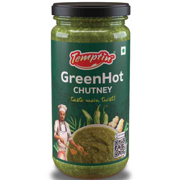 Temptin Red Hot Chutney, 250 Grams