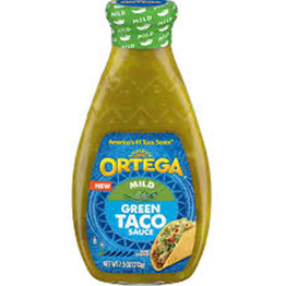 Ortega Mild Green Taco Sauce, 7.5Oz