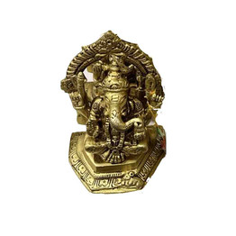 Arch Ganesh Brass Idol, 1 Piece
