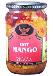 Deep Hot Mango Pickle, 10 Oz