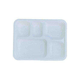 Meal Tray Deep No Lid 5CP (250 Pc/10 Sleaves,25 Pices/sleve)