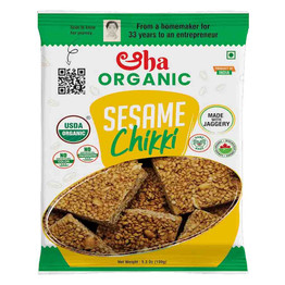 Aaha Org Sesame Chikki, 150 Grams