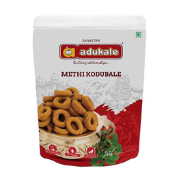 Adukale Methi Kodubale, 180 Grams