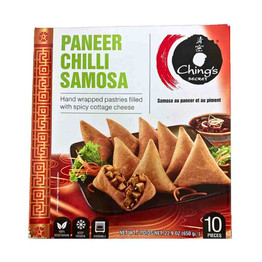 Chings Paneer Chilli Samosa 10 Pc, 650 Grams