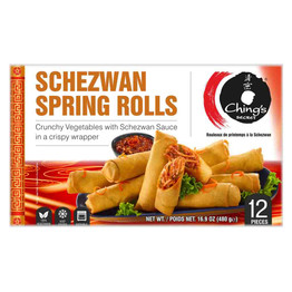 Chings Schezwan Spring Rolls 12 Pc, 480 Grams
