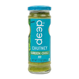 Deep Green Chili Chutney, 7.7 Oz