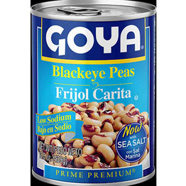 Goya Blackeye Peas Low Sodium, 15.5 Oz