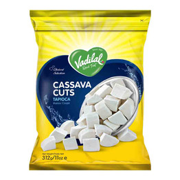 Vadilal Cassava Cuts, 312 Grams
