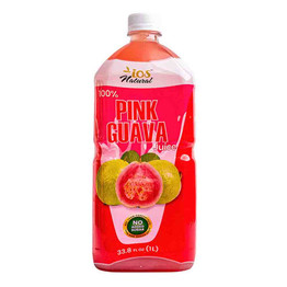 Ios Natural Pink Guava Juice, 1 Liter