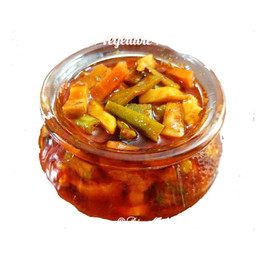 Tok Mixed Vegetable Pickle, 400 Grams