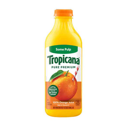 Tropicana Orange Juice Some Pulp, 12 Oz