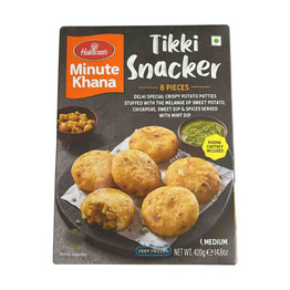 Haldirams Tikki Snacker, 420 Grams