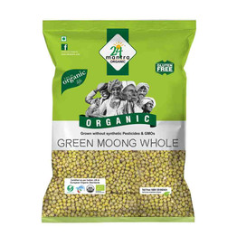 24 Mantra Org Green Moong, 2 Lb