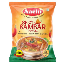 Aachi Spicy Sambar Powder, 100 Grams