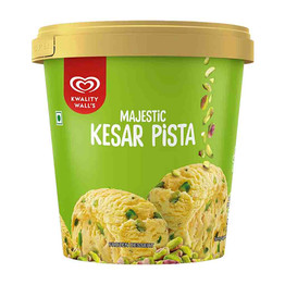 Kwality Kesar Pista Ice Cream, 480 ML