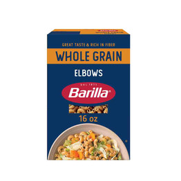 Barilla Whole Grain Elbows, 454 Grams