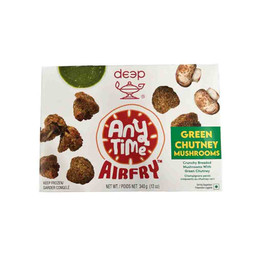 Deep Green Chutney Mushrooms, 340 Grams