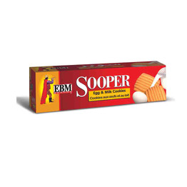 Ebm Sooper Egg & Milk Cookies, 112 Grams