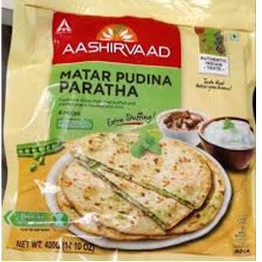 Aashirvaad Matar Pudina Paratha, 400 Grams