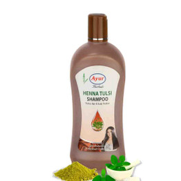 Ayur Henna Tulsi Shampoo, 1 Liter