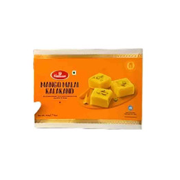 Haldirams Mango Malai Kalakand Frozen, 340 Grams
