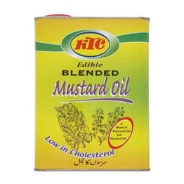 Ktc Blended Mustard Oil, 4 Liter
