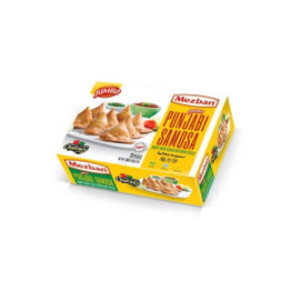 Mezban Punjabi Samosa, 10 Pcs, 480 Grams