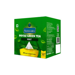 Samaara Mint Green Tea, 50 Tea Bags