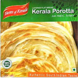 Taste of kerala Wheat Porotta Small, 454 Grams