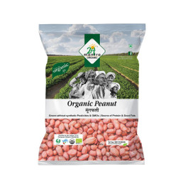 24 Mantra Org Raw Peanuts, 500 Grams