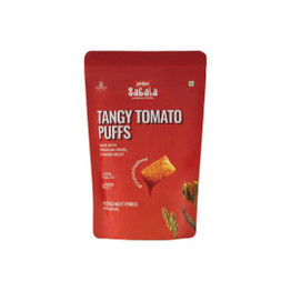 Priya Sabala Tangy Tomato Puffs, 70 Grams