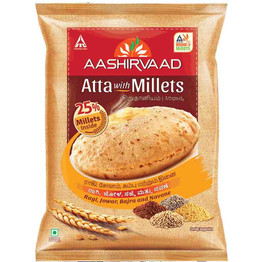 Aashirvaad Atta With Millets, 10 Lb