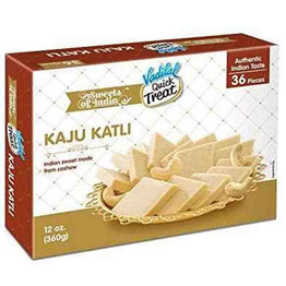 Vadilal Kaju Katli No Sugar, 12 Oz