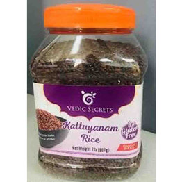 Vedic Secrets Kattuyanam Rice, 2 Lb