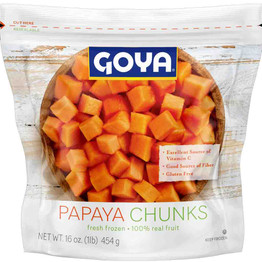 Goya Papaya Chunks, 454 Grams