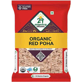 24 Mantra Org Red Poha, 908 Grams