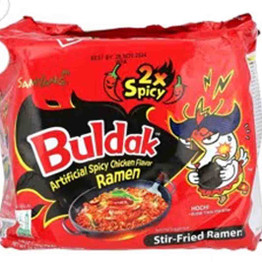 Buldak Spicy Chicken Flavor  Ramen, 725 Grams