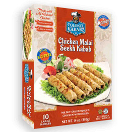 C K Chicken Malai Seekh Kabab, 14 Oz