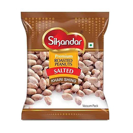 Sikandar Premium Peanuts Salted, 400 Grams