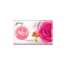 Godrej No 1 Rose And Almond Soap, 100 Grams