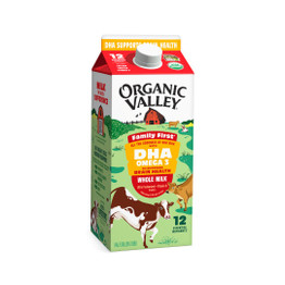 Organic Valley Dha Omega 3 Whole Milk, 1.89 Ltr