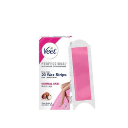 Veet Professional Normal Wax Strips, 20 STRIPS