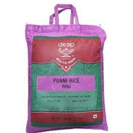 Deep Ponni Raw Rice, 20 Lb