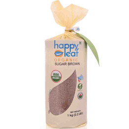 Happy Leaf Org Brown Sugar, 2 Lb