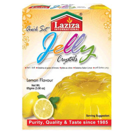 Laziza Jelly Crystals Lemon, 3 Oz