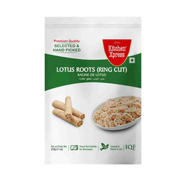 Kitchen Xpress Lotus Roots Cut, 312 Grams