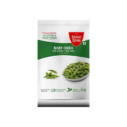 Kitchen Xpress Baby Bhindi Frozen, 11 Oz